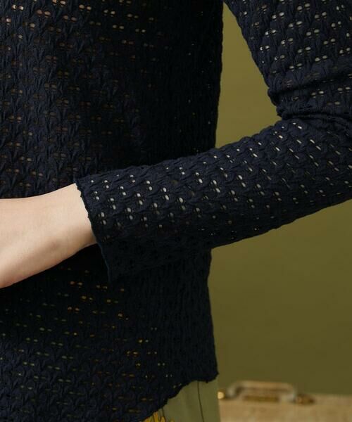 Jocomomola / ホコモモラ カットソー | アイレットレースカットソー | 詳細5