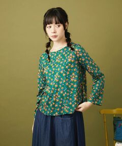 Jocomomola / ホコモモラ カットソー | Petalo フラワープリントカットソー