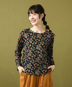 Jocomomola / ホコモモラ カットソー | Petalo フラワープリントカットソー