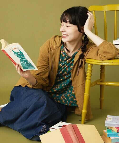 Jocomomola / ホコモモラ カットソー | Petalo フラワープリントカットソー | 詳細12