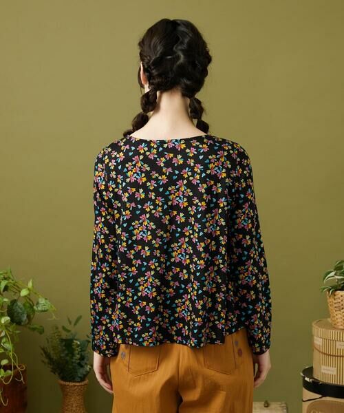 Jocomomola / ホコモモラ カットソー | Petalo フラワープリントカットソー | 詳細2