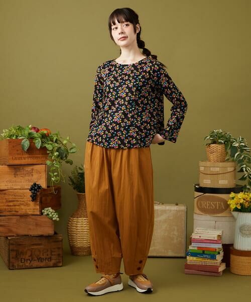 Jocomomola / ホコモモラ カットソー | Petalo フラワープリントカットソー | 詳細7