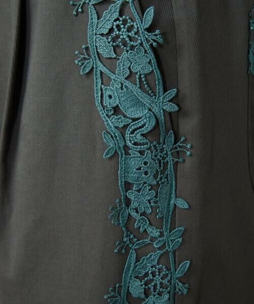 Jocomomola / ホコモモラ その他パンツ | Encaje de Animal フラワーレースワイドパンツ | 詳細5