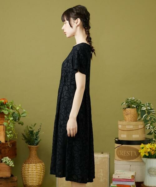 Jocomomola / ホコモモラ ロング・マキシ丈ワンピース | Camino de flores フラワージャカードワンピース | 詳細1