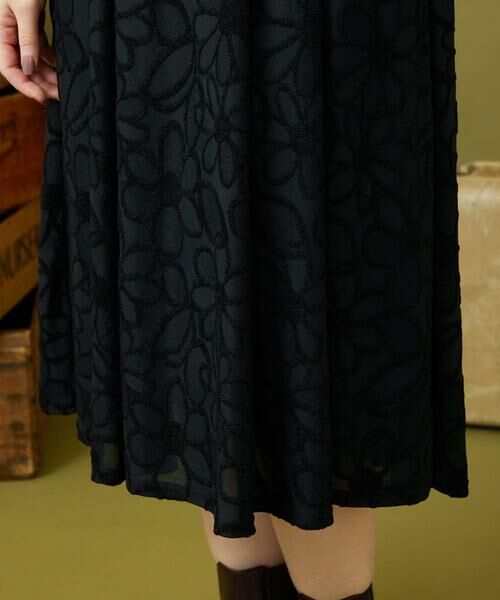 Jocomomola / ホコモモラ ロング・マキシ丈ワンピース | Camino de flores フラワージャカードワンピース | 詳細6