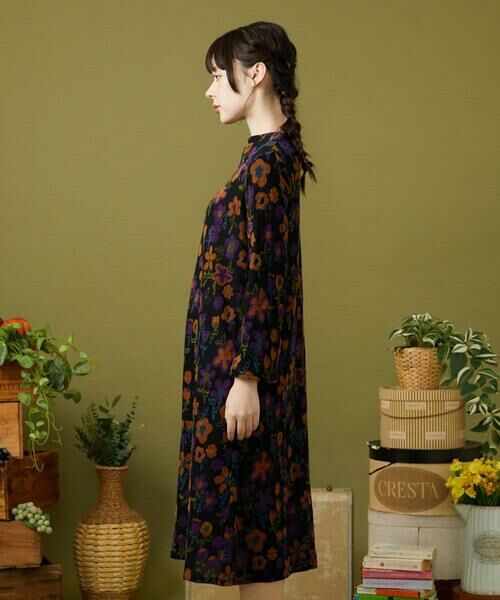 Jocomomola / ホコモモラ ロング・マキシ丈ワンピース | Calle de los Jardines フラワージャカードワンピース | 詳細1