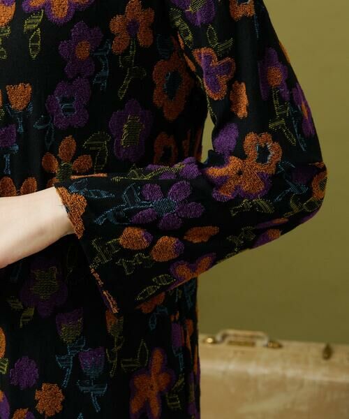 Jocomomola / ホコモモラ ロング・マキシ丈ワンピース | Calle de los Jardines フラワージャカードワンピース | 詳細4