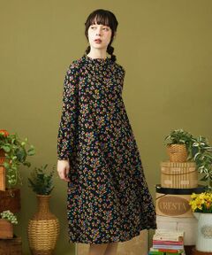 Jocomomola / ホコモモラ ロング・マキシ丈ワンピース | Petalo フラワープリントワンピース