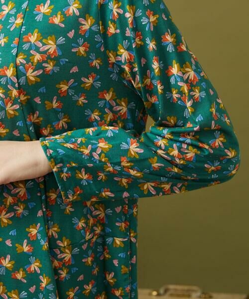 Jocomomola / ホコモモラ ロング・マキシ丈ワンピース | Petalo フラワープリントワンピース | 詳細4