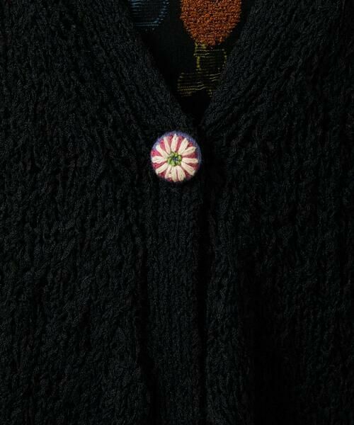 Jocomomola / ホコモモラ カーディガン・ボレロ | チュールヤーンニットカーディガン | 詳細10