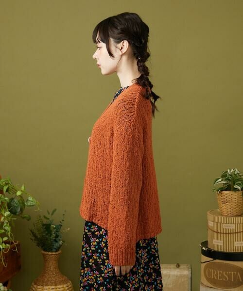 Jocomomola / ホコモモラ カーディガン・ボレロ | チュールヤーンニットカーディガン | 詳細2