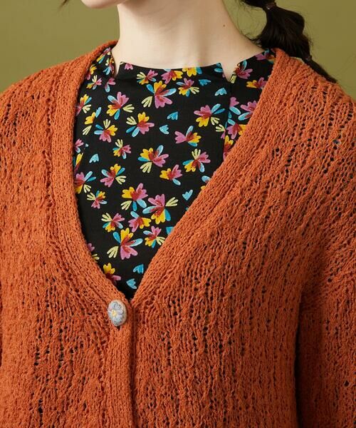 Jocomomola / ホコモモラ カーディガン・ボレロ | チュールヤーンニットカーディガン | 詳細4