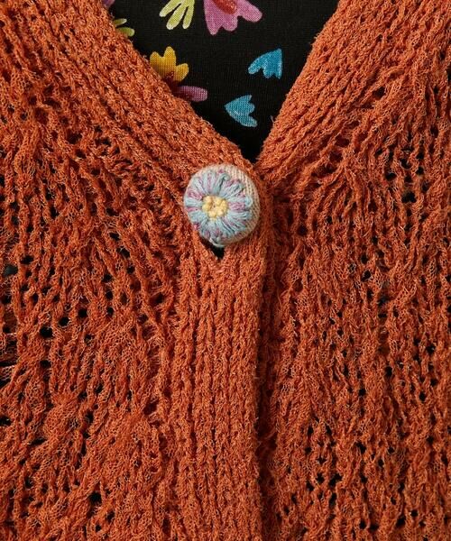 Jocomomola / ホコモモラ カーディガン・ボレロ | チュールヤーンニットカーディガン | 詳細5