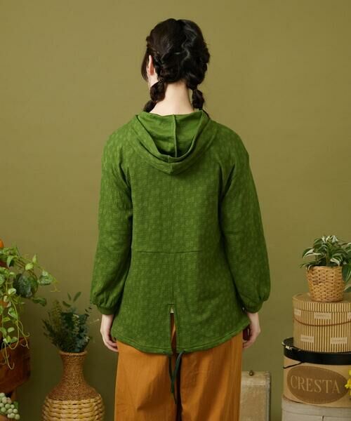 Jocomomola / ホコモモラ パーカー | Nube ジャカードジップパーカー | 詳細3