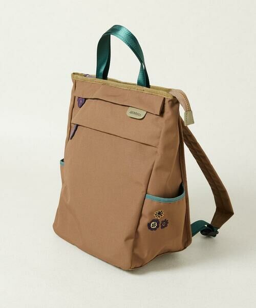 Jocomomola / ホコモモラ リュック・バックパック | 【2WAY】フラワー刺繍トートリュック | 詳細1