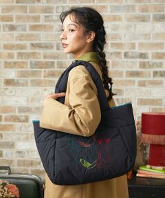 Jocomomola / ホコモモラ トートバッグ | 【2WAY】アニマルモチーフリバーシブルトートバッグ