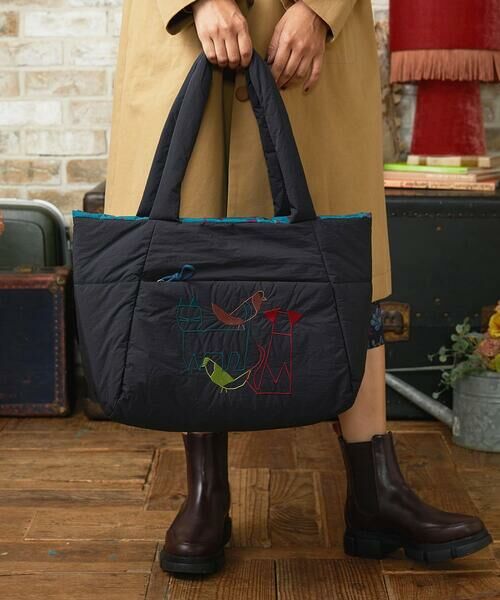 Jocomomola / ホコモモラ トートバッグ | 【2WAY】アニマルモチーフリバーシブルトートバッグ | 詳細1