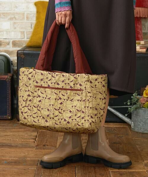 Jocomomola / ホコモモラ トートバッグ | 【2WAY】アニマルモチーフリバーシブルトートバッグ | 詳細16