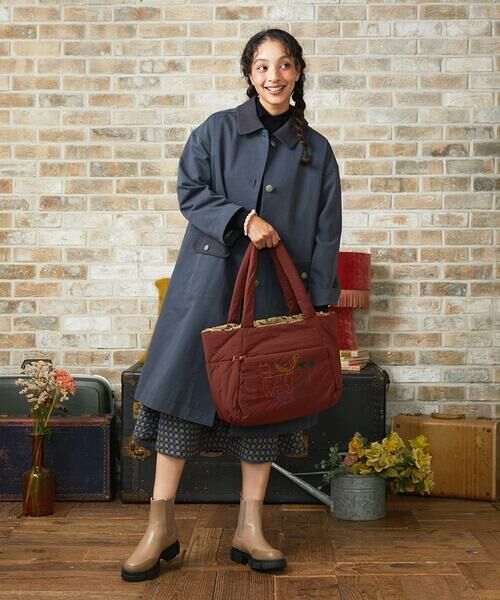 Jocomomola / ホコモモラ トートバッグ | 【2WAY】アニマルモチーフリバーシブルトートバッグ | 詳細20