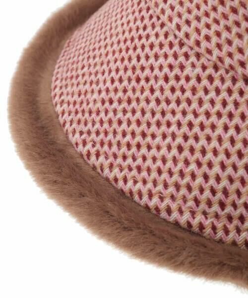 Jocomomola / ホコモモラ キャップ | ツイードチェック柄ハット | 詳細6