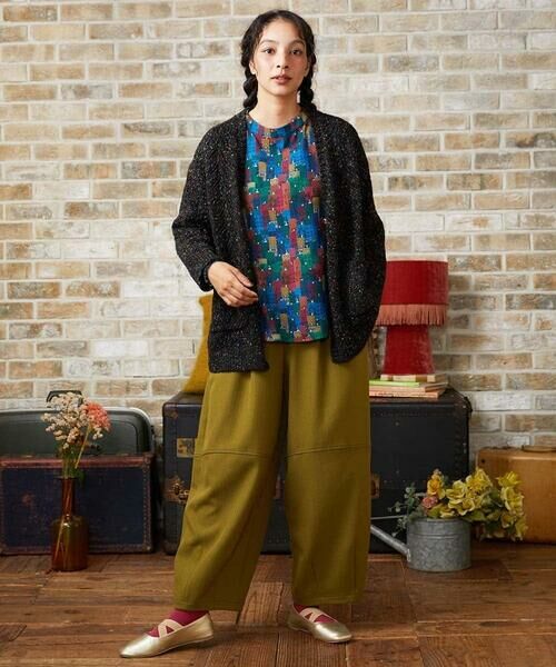 Jocomomola / ホコモモラ シャツ・ブラウス | Calle Mayor ハウスプリントブラウス | 詳細10