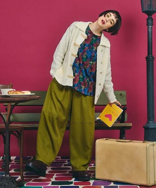 Jocomomola / ホコモモラ シャツ・ブラウス | Calle Mayor ハウスプリントブラウス | 詳細12