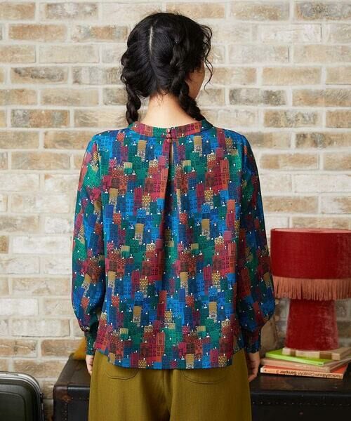 Jocomomola / ホコモモラ シャツ・ブラウス | Calle Mayor ハウスプリントブラウス | 詳細2