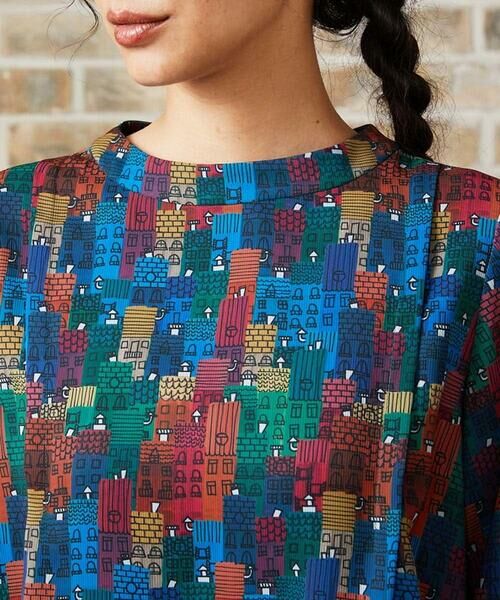 Jocomomola / ホコモモラ シャツ・ブラウス | Calle Mayor ハウスプリントブラウス | 詳細4