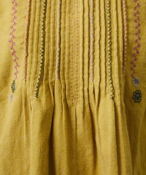 Jocomomola / ホコモモラ シャツ・ブラウス | Cama de flores コットンヘリンボーンブラウス | 詳細5