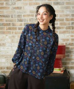 Jocomomola / ホコモモラ シャツ・ブラウス | Bail de flores フラワープリントブラウス