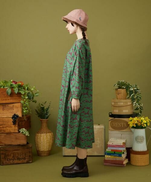 Jocomomola / ホコモモラ ロング・マキシ丈ワンピース | Palgue de El Retiro アニマルプリントワンピース | 詳細1