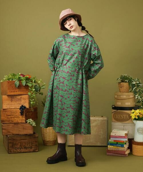 Jocomomola / ホコモモラ ロング・マキシ丈ワンピース | Palgue de El Retiro アニマルプリントワンピース | 詳細11