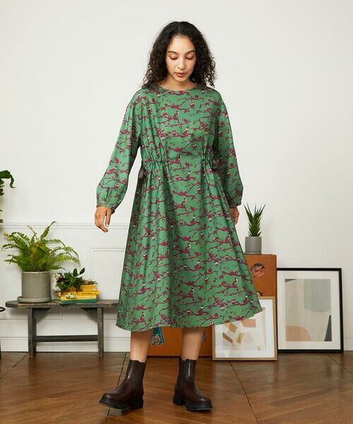 Jocomomola / ホコモモラ ロング・マキシ丈ワンピース | Palgue de El Retiro アニマルプリントワンピース | 詳細15