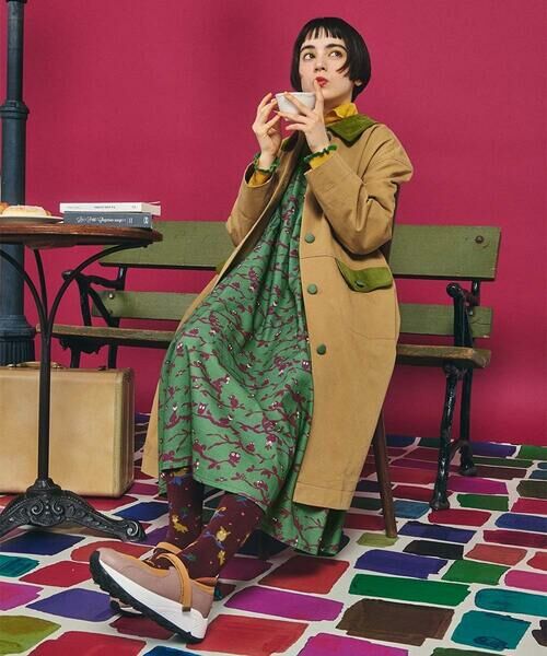 Jocomomola / ホコモモラ ロング・マキシ丈ワンピース | Palgue de El Retiro アニマルプリントワンピース | 詳細22