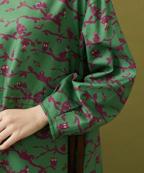 Jocomomola / ホコモモラ ロング・マキシ丈ワンピース | Palgue de El Retiro アニマルプリントワンピース | 詳細4