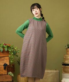 Jocomomola / ホコモモラ ロング・マキシ丈ワンピース | T/Rドビー ジャンパースカート