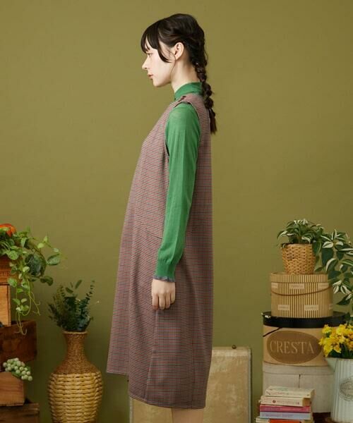 Jocomomola / ホコモモラ ロング・マキシ丈ワンピース | T/Rドビー ジャンパースカート | 詳細1