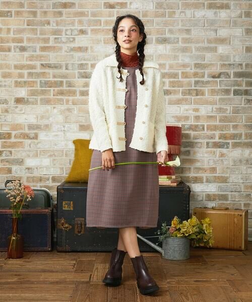 Jocomomola / ホコモモラ ロング・マキシ丈ワンピース | T/Rドビー ジャンパースカート | 詳細12