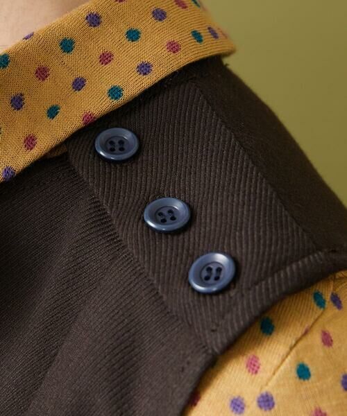 Jocomomola / ホコモモラ ロング・マキシ丈ワンピース | T/Rドビー ジャンパースカート | 詳細13