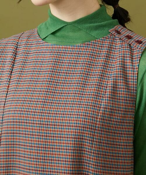 Jocomomola / ホコモモラ ロング・マキシ丈ワンピース | T/Rドビー ジャンパースカート | 詳細3