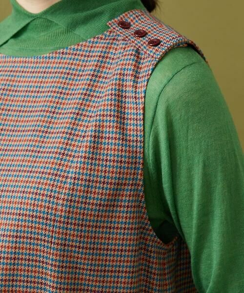 Jocomomola / ホコモモラ ロング・マキシ丈ワンピース | T/Rドビー ジャンパースカート | 詳細4