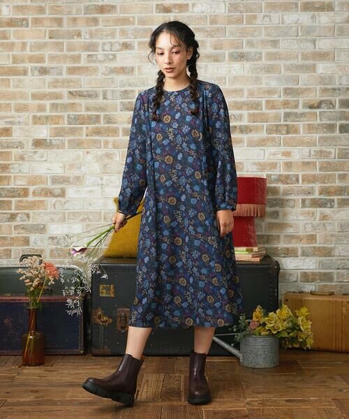 Jocomomola / ホコモモラ ロング・マキシ丈ワンピース | Bail de flores フラワープリントワンピース | 詳細14