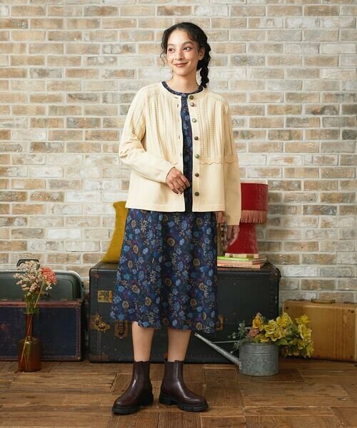 Jocomomola / ホコモモラ ロング・マキシ丈ワンピース | Bail de flores フラワープリントワンピース | 詳細17