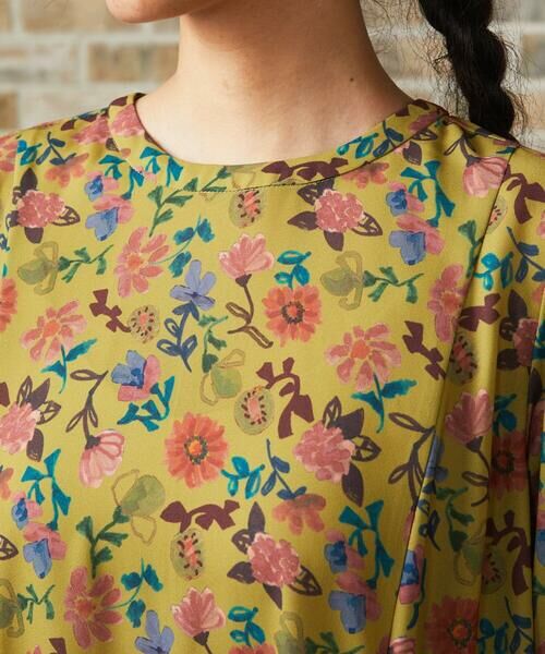 Jocomomola / ホコモモラ ロング・マキシ丈ワンピース | Bail de flores フラワープリントワンピース | 詳細3