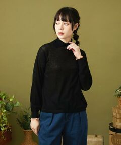 Jocomomola / ホコモモラ ニット・セーター | Suave 襟付きニットプルオーバー
