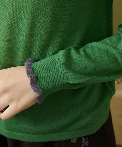 Jocomomola / ホコモモラ ニット・セーター | Suave 襟付きニットプルオーバー | 詳細11