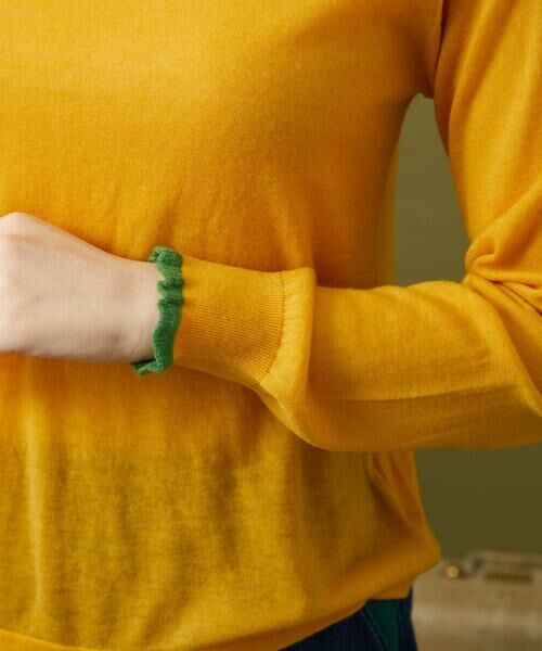 Jocomomola / ホコモモラ ニット・セーター | Suave 襟付きニットプルオーバー | 詳細8