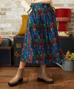 Jocomomola / ホコモモラ ロング・マキシ丈スカート | Calle Mayor ハウスプリントスカート