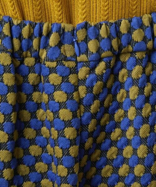 Jocomomola / ホコモモラ ミニ・ひざ丈スカート | Charco ドットジャカードフレアスカート | 詳細5