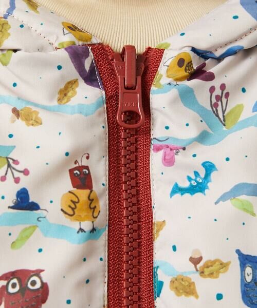 Jocomomola / ホコモモラ ダウンジャケット・ベスト | 【2WAY】リバーシブルアニマルプリントダウンベスト | 詳細13